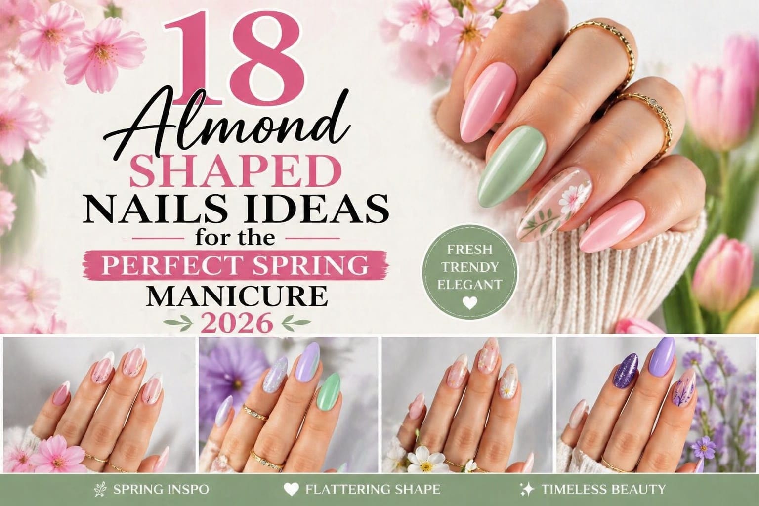 Almond Shaped Nails