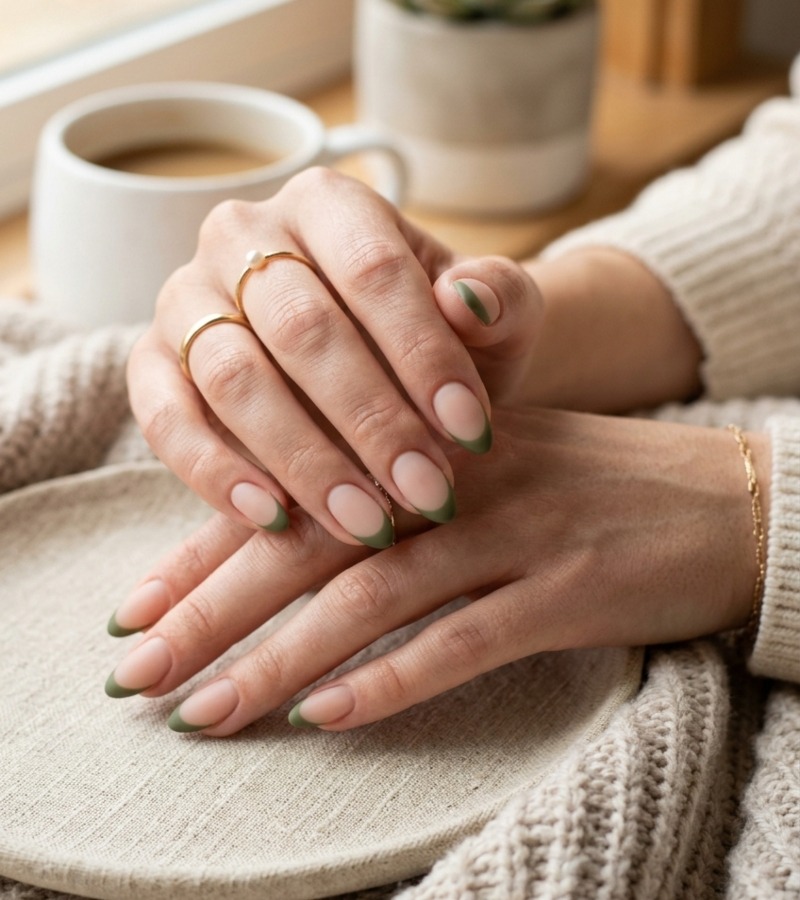 Matte Olive Green French