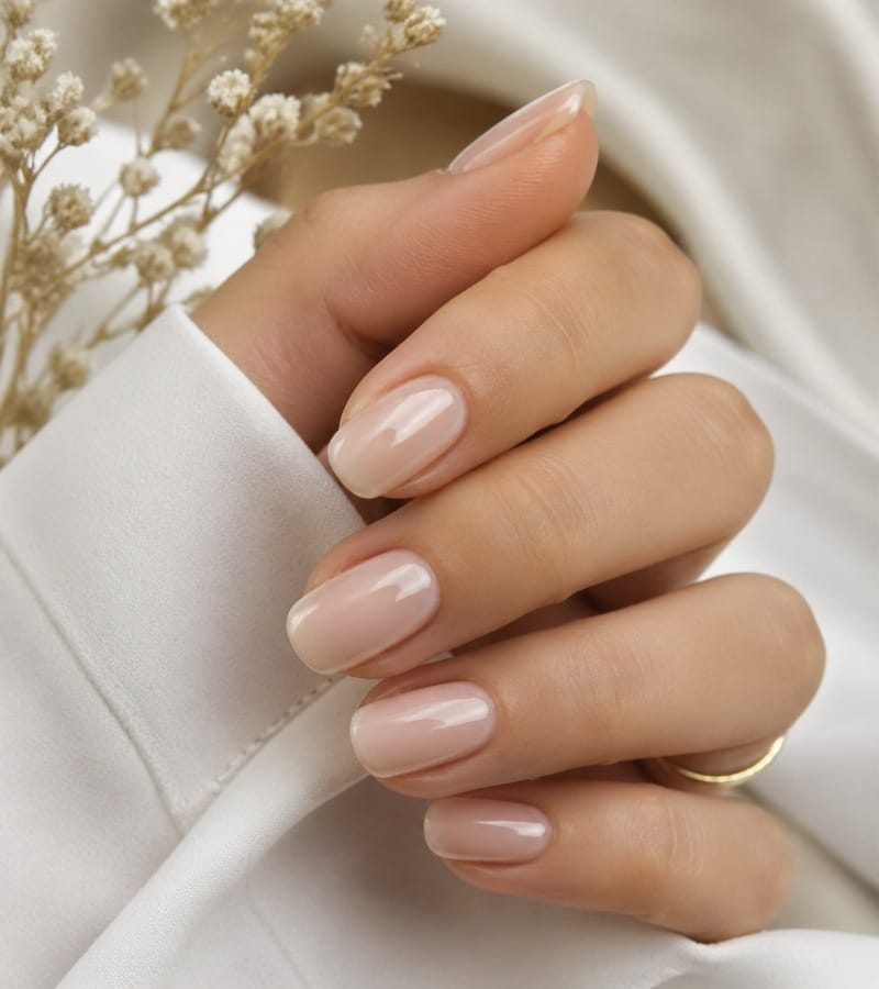Minimalist Nude Nails
Simple and Understated Elegance