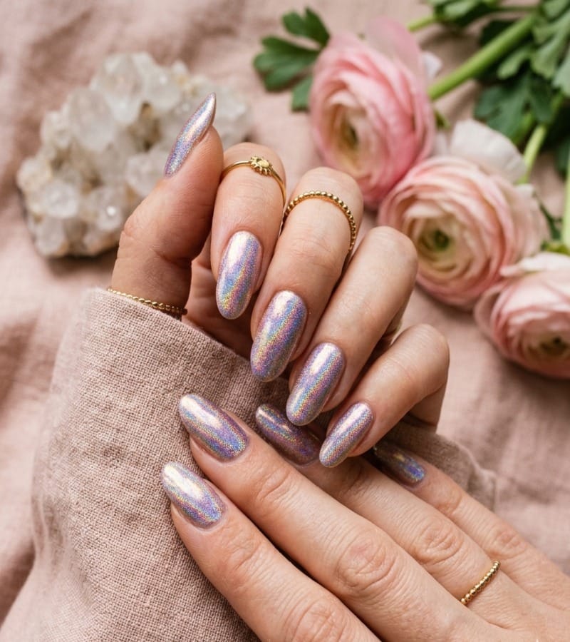 Holographic Nails
Shine with Iridescent Holographic Nails
