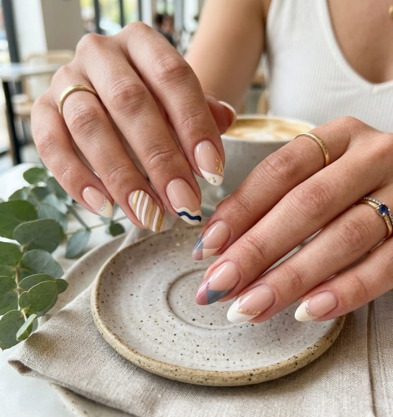 French Tip with a Twist
A Modern Take on French Tips