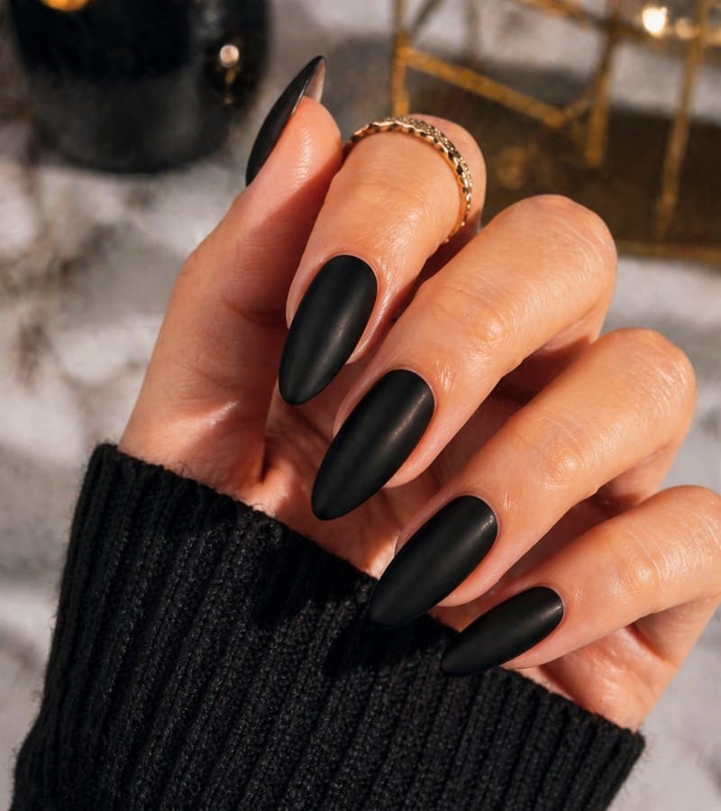 Matte Black Magic: Dark and Mysterious