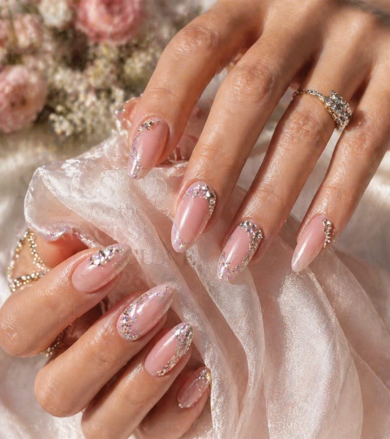 Crystal Accents: Glamour and Sparkle