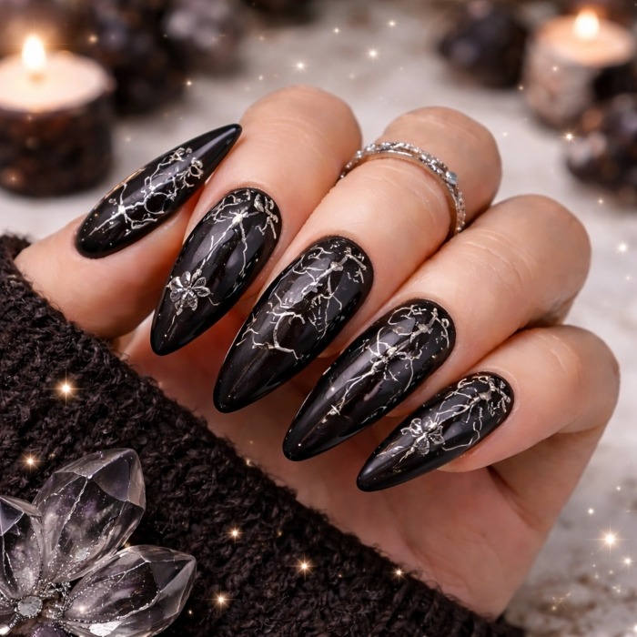 Spider Web Nails