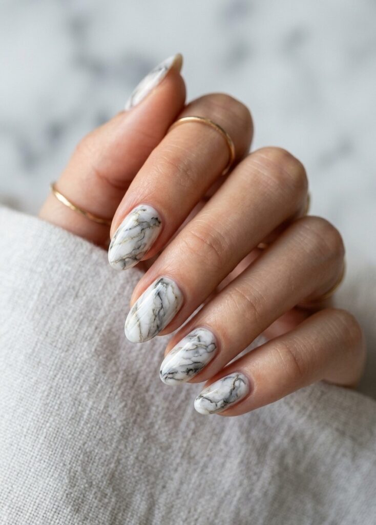 Marble Effect with Paper