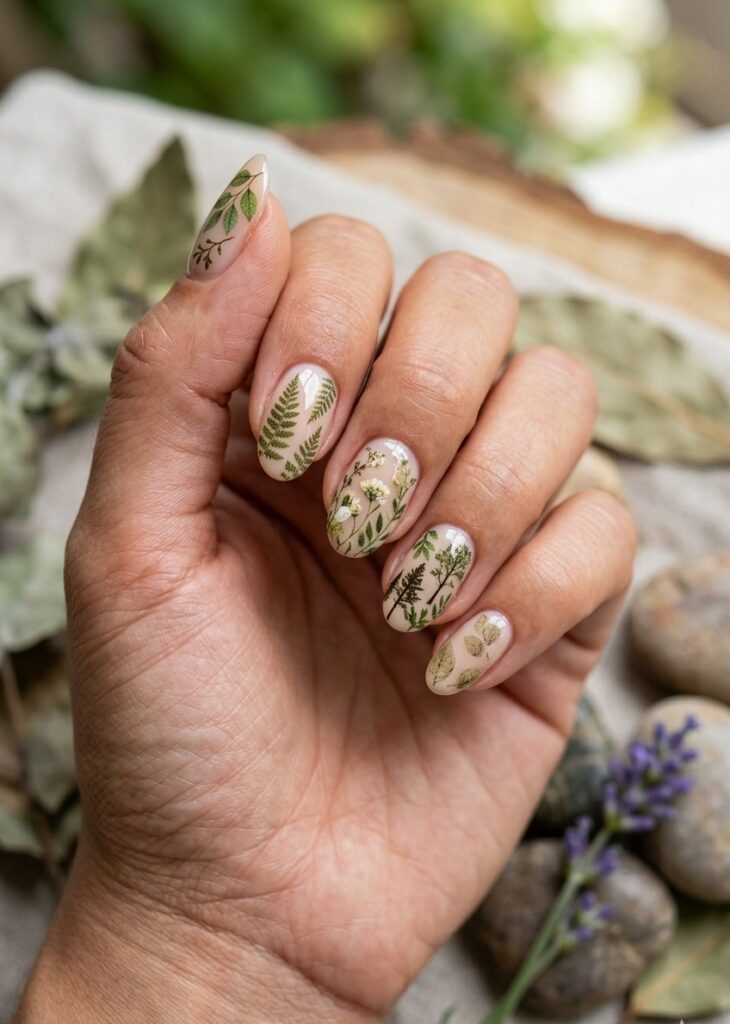 Nature-Inspired Paper Nails