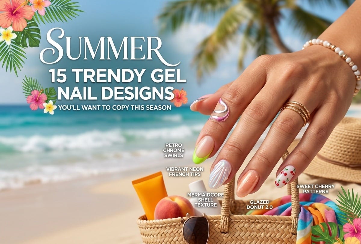 Trendy Gel Nail Designs