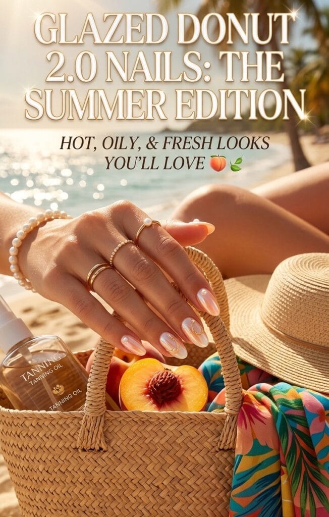 Glazed Donut 2.0 nails: The Summer Edition
