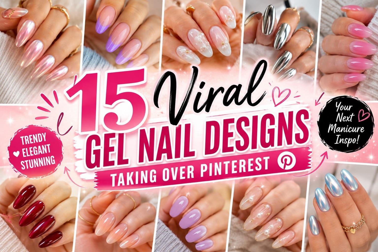 Viral Gel Nail Designs