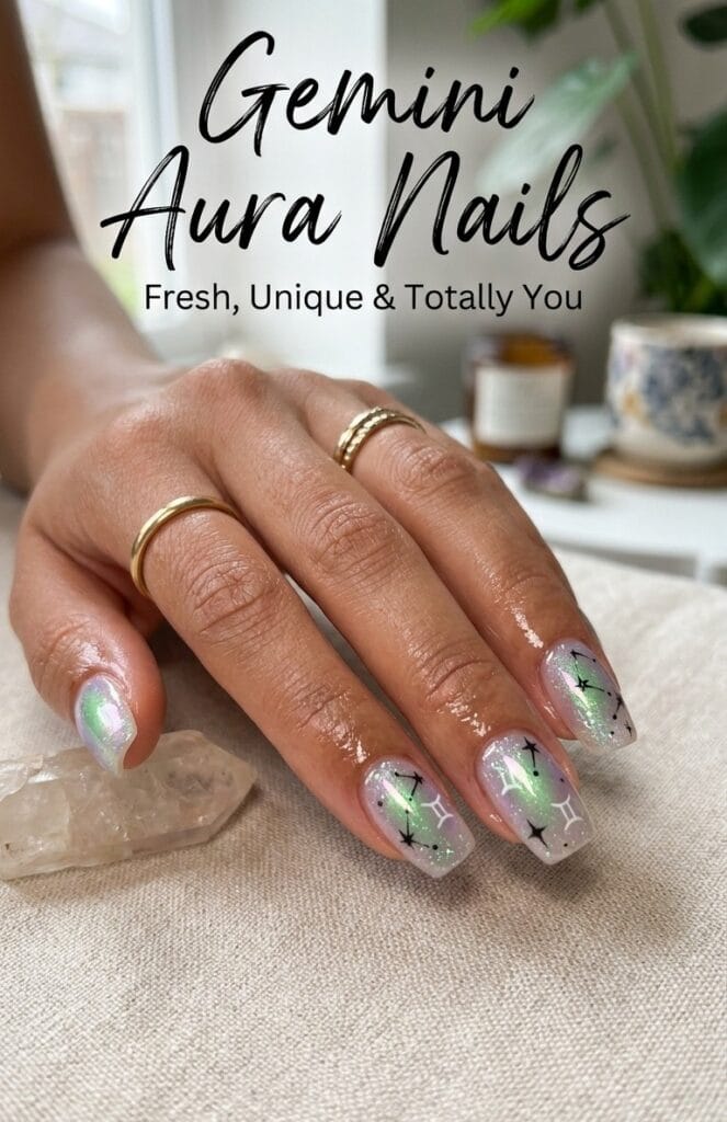 Gemini Aura Nails