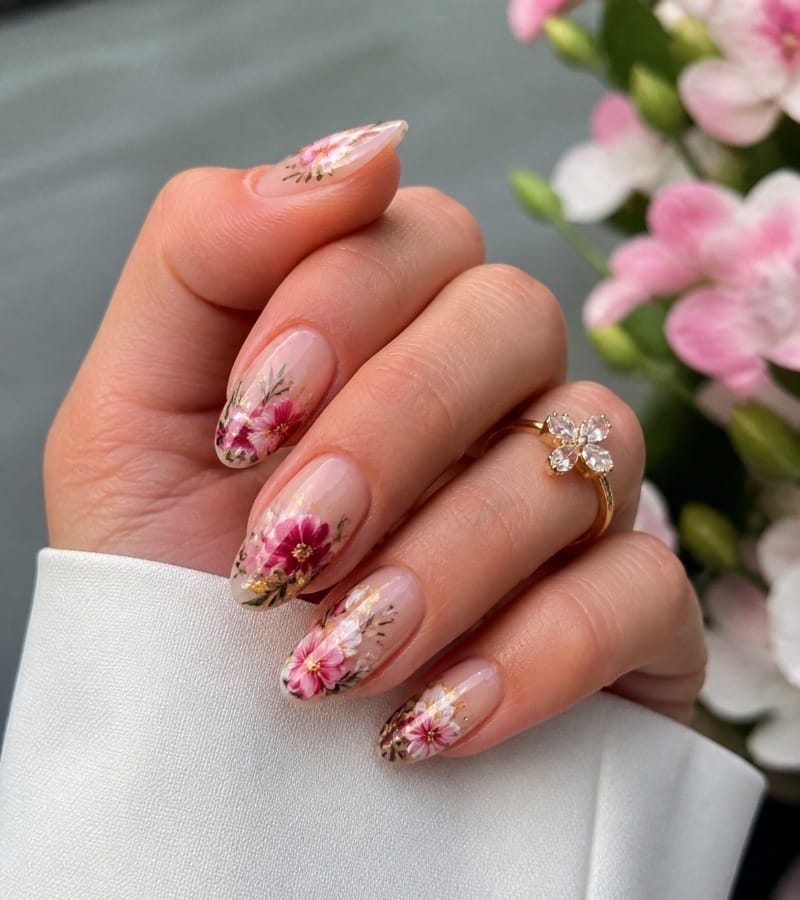 Floral Nails: Bring the Outdoors In
