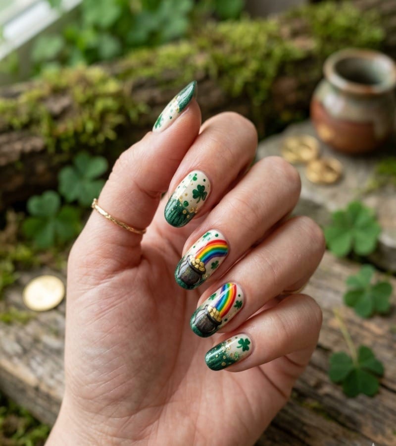 Pots of Gold Nails