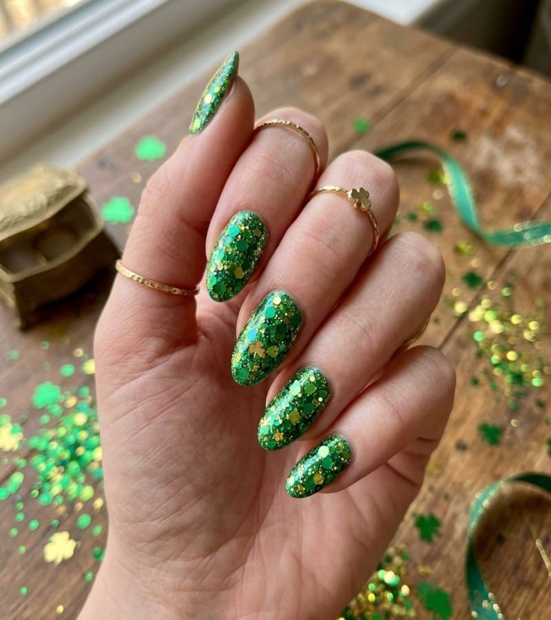 St. Patrick’s Day Glitter Bomb