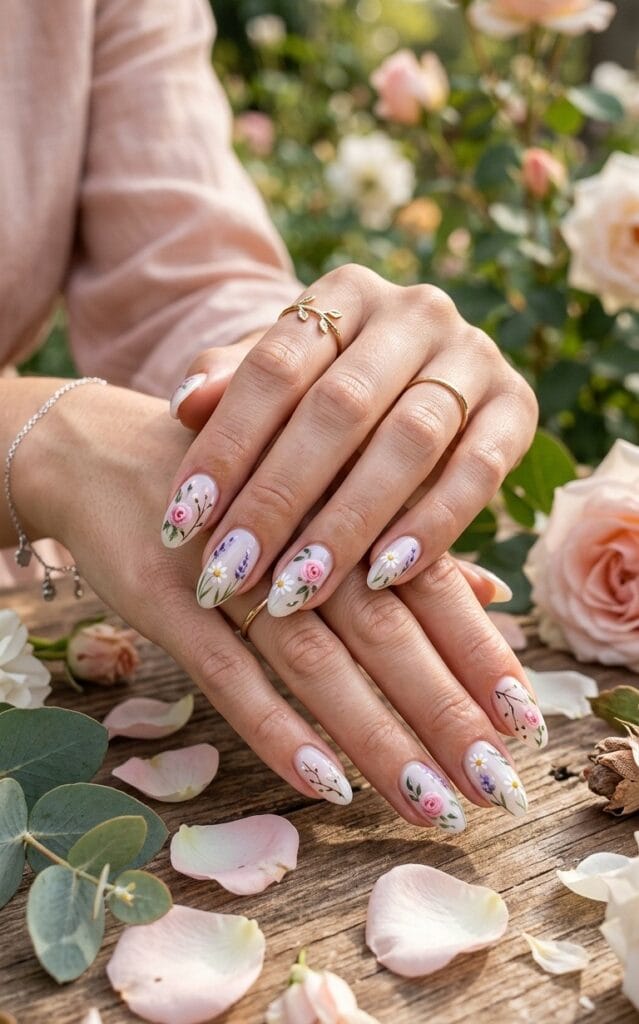 Floral Nail Art