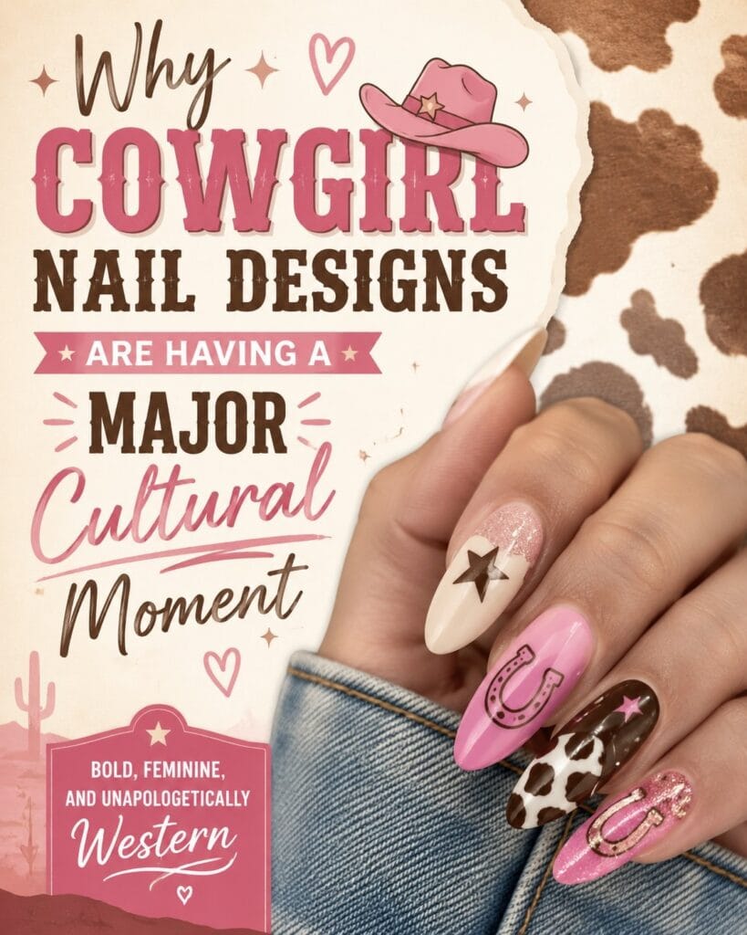 Why Cowgirl Nail Designs Are Having a Major Cultural Moment