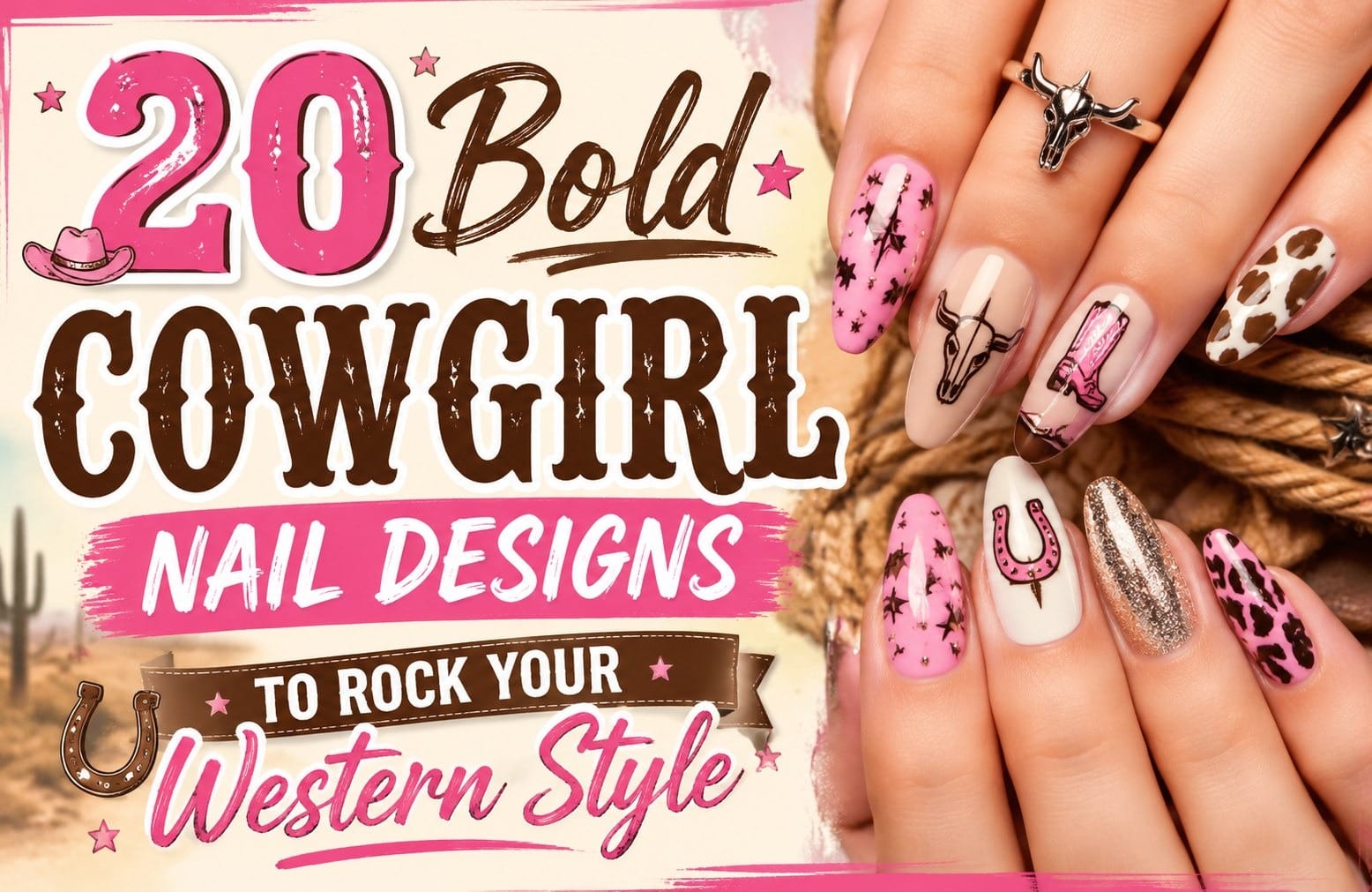 Cowgirl Nail Designs