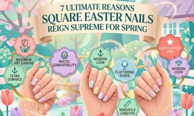 Square Easter Nails