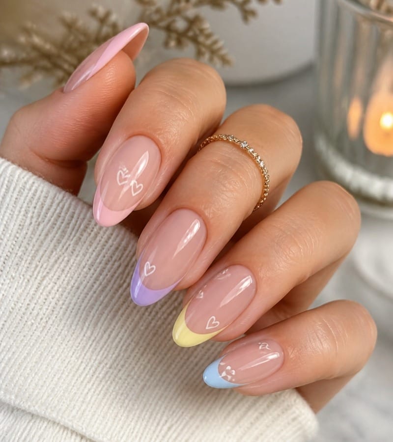Pastel French Tips: Soft, Elegant, and Modern